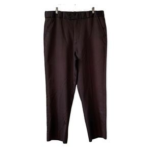 First class black slacks office pants trousers size 38R